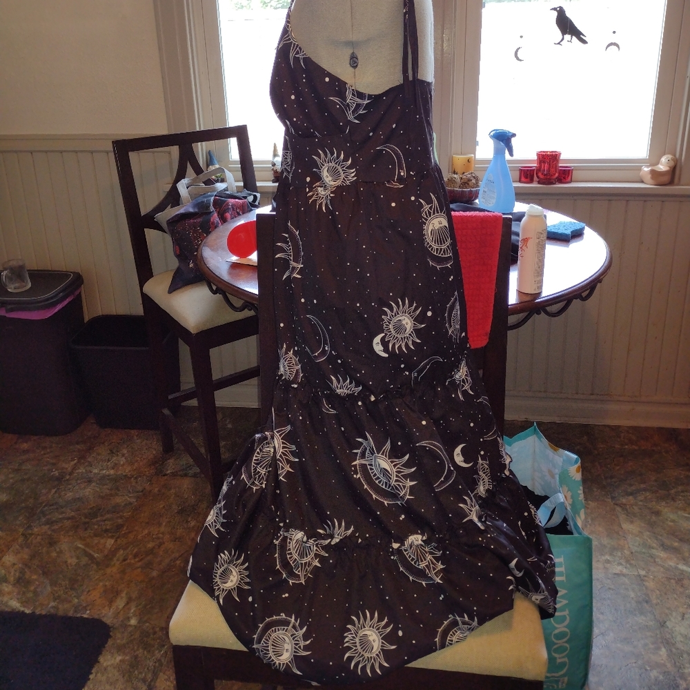 Boho sun moon maxi dress - Picture 2 of 3